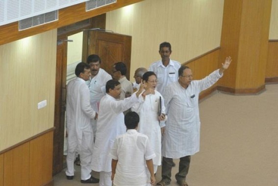 Monsoon assembly session: Opposition members stage walk out Monsoon assembly session: Opposition members stage walk out